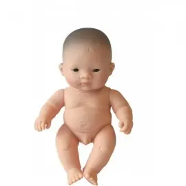 Papusa Bebelus asiatic baietel 21 cm - Miniland