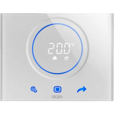 Knx/easy Thermo Ice Termostat- Flush Mounting - Titanium - Chorus