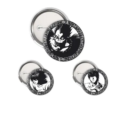 Set Insigne Death Note - Light, L & Ryuk