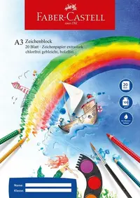 Caiet Faber-Castell - A3, 20 de coli