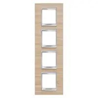 Placa ornament CProiector HORUS LUX international - IN TECHNOPOLYMER finisaj lemnING - 2+2+2+2 modul VERTICAL - MAPLE - CProiector HORUS