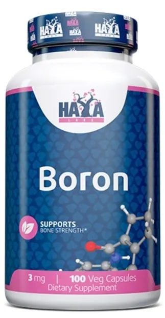 Boron, 3 mg, 100 capsule, Haya Labs