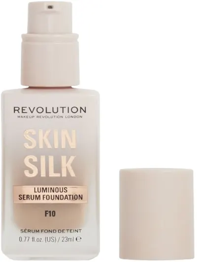 Makeup Revolution fond de ten -ser Skin Silk, F10, 23 ml