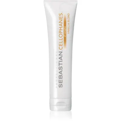 Sebastian Professional Cellophanes mască pentru redarea luciului părului vopsit culoare Vanilla Blond 300 ml