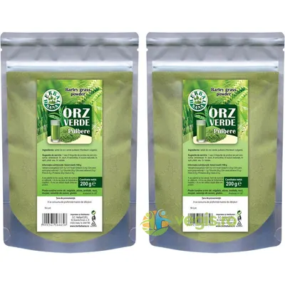 Pachet Orz Verde Pulbere 200g+200g