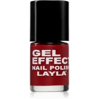 Layla Cosmetics Gel Effect lac de unghii sub forma de gel culoare N.06 Power Red 10 ml