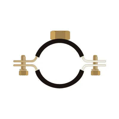 Colier Greu-Banda 25x2.5mm Protectie Cauciuc-2 12" 75-80