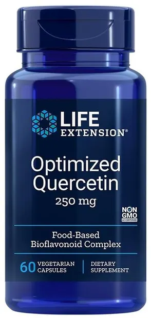 Quercetin optimizat, 250 mg, 60 capsule, Life Extension