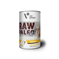Hrana umeda pentru caini, RAW PALEO, adult, carne de curcan, conserva monoproteica, Set 5 X 400 g