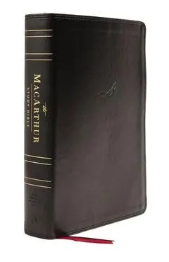 Nasb, MacArthur Study Bible, 2nd Edition, Leathersoft, Black, Thumb Indexed, Comfort Print: Unleashing God's Truth One Verse at a Time