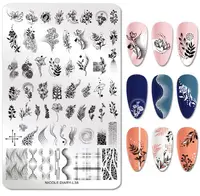 Matrita metalica stampila unghii Nicole Diary L38