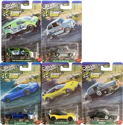 Mașinuță metalică Hot Wheels Silver Series - Hill Climbers, 1:64, sortiment