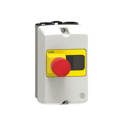 Surface Mount Enclosure Ip65 (4x) For Sm1p... Width 80mm. With Button For Emergency Stop