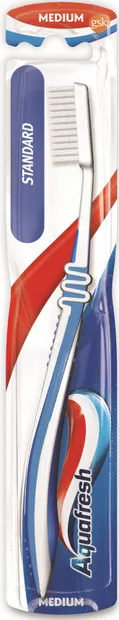 Aquafresh Periuţă de dinţi Standard, medium