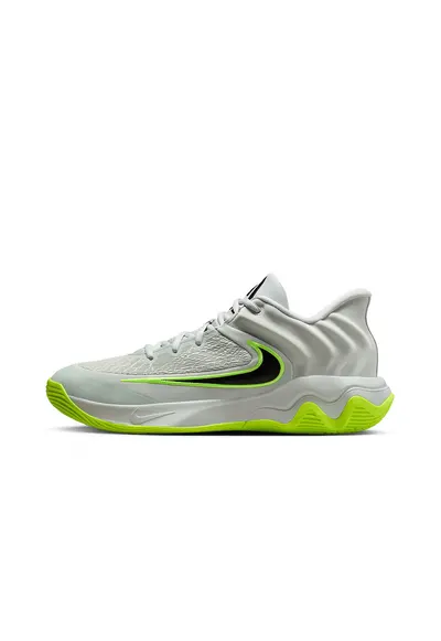 Pantofi Giannis Immortality 4 cu logo contrastant - pentru baschet - Verde neon/Verde pal