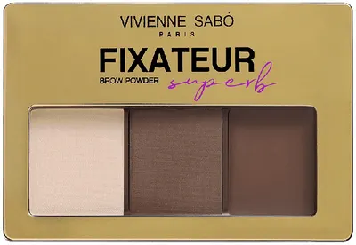 Vivienne Sabó Pudră de sprâncene Superb, 02, 4 g