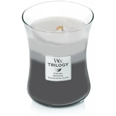 Lumanare parfumata - Trilogy Warm Woods, Medium Jar