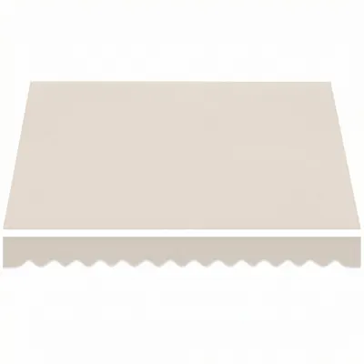 Outsunny Material de Înlocuire pentru Cort Retractabil, Poliester UV 50+, 3.5x2.5 m, Crem, pentru Balcon, Terasă, Grădină, 337x250 cm | Aosom Romania