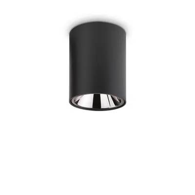 Corp de iluminat cu montaj pe tavan, plafoniera NITRO 10W ROUND NERO