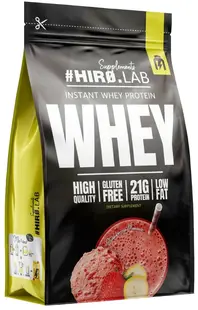 Instant Whey Protein, căpșună și banană, 750 g, Hero.Lab