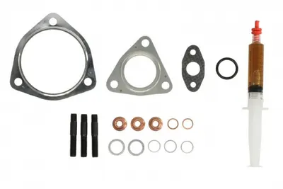 Set montaj turbocompresor (cu garnituri) potrivit AUDI Q7; VW TOUAREG 4.2D 03.07-03.18