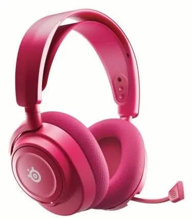 Căști gaming SteelSeries - Arctis Nova 7 Gen 2, wireless, roz