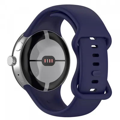 Curea Techsuit W031 pentru Google Pixel Watch 4 41mm / Watch 3 41mm / Watch 2 / Watch, Bleumarin