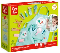 Set de joaca Hape International - Frizerii mici, 15 piese