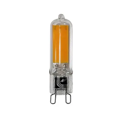 Bec cu LED COB G9 G9 G9 G9 3W (≈30w) lumina rece 300lm L 48mm