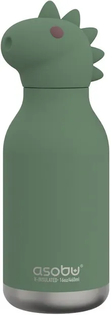 Sticlă termo pentru copii Asobu Bestie - Dinosaur, 460 ml