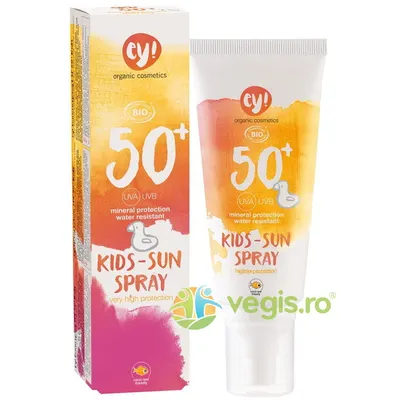 Spray cu Protectie Solara pentru Bebelusi si Copii SPF 50+ Ey! Ecologic/Bio 100ml