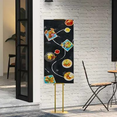 vidaXL Panouri pentru Târguri Auriu 30 x 23,5 x 210 cm Oțel
