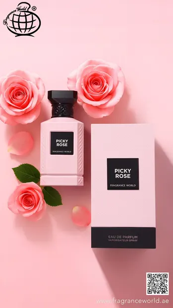 Apa de Parfum Picky Rose by Fragrance World, Unisex, 150 ml