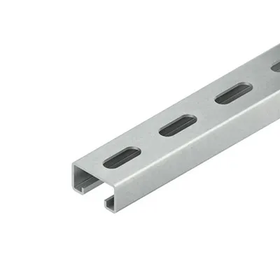 Profil C Tip 2986 Profil C, latimea fantei 18 mm, conform. conform DIN EN 60715, perforat 2986/300 FL