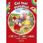 Citim si coloram Cei trei purcelusi