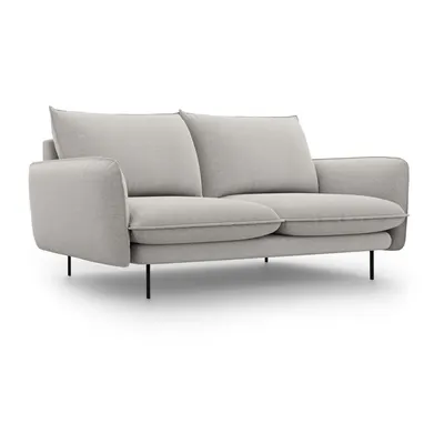 Canapea Cosmopolitan Design Vienna, 160 cm, gri deschis