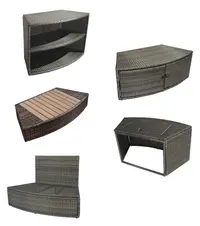 Mobilier spa semi-rigid Octopus - Set de 5 module