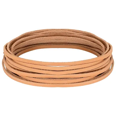 vidaXL Curea Din Piele 1 Maro deschis 1000 x 0,3 cm Piele