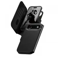 Husa MagSafe pentru Apple iPhone 17 Air, PanzerGlass, Care Feature Tango Two-in-One, Neagra