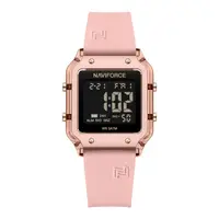 Ceas Dama Naviforce 6105 Rose - Afișaj Digital, Sport, Casual, Alarmă, Rezistent la Apă 5ATM