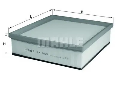 Filtru aer MAHLE ORIGINAL LX 1605