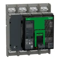 Intreruptor automat, ComPacT NS1600N, 50kA la 415VAC, 4P, fix, cu operare manuala, echipat cu unitate de declansare MicroLogic 5.0A, 1600A