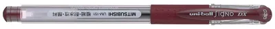 Roller cu gel Uniball Signo Dx Ultrafine – Rosu, 0.38 mm