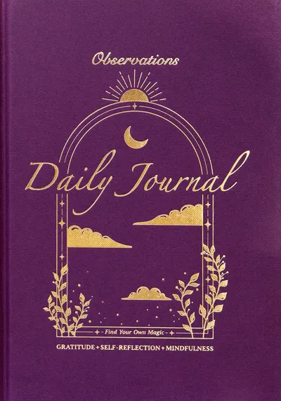 Observations. Daily Journal (Purple Cover)