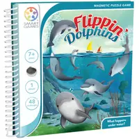 Joc magnetic pentru copii Smart Games - Flippin Dolphins