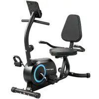 SPORTNOW bicicletă orizontală recumbentă pentru uz casnic | Aosom Romania