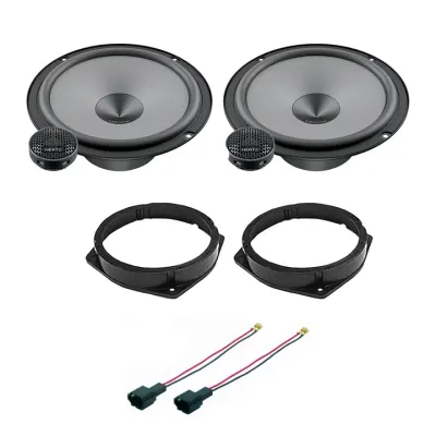 Pachet difuzoare auto Hertz Uno dedicat usi fata Alfa Romeo Brera, RMS 75 W