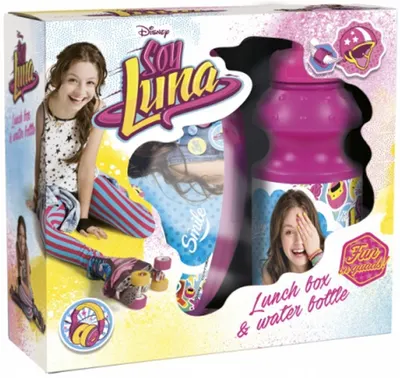 Set școlar erform - Soy Luna, sticlă și cutie pentru mâncare