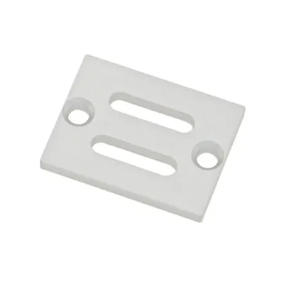Profile endcap TBH flat with cable entry incl. screws