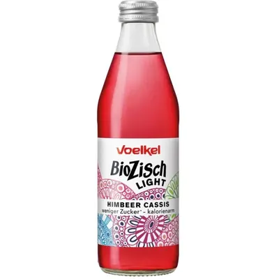 Zisch Light cu Zmeura si Coacaze Negre, Voelkel, Bio, 330 ml